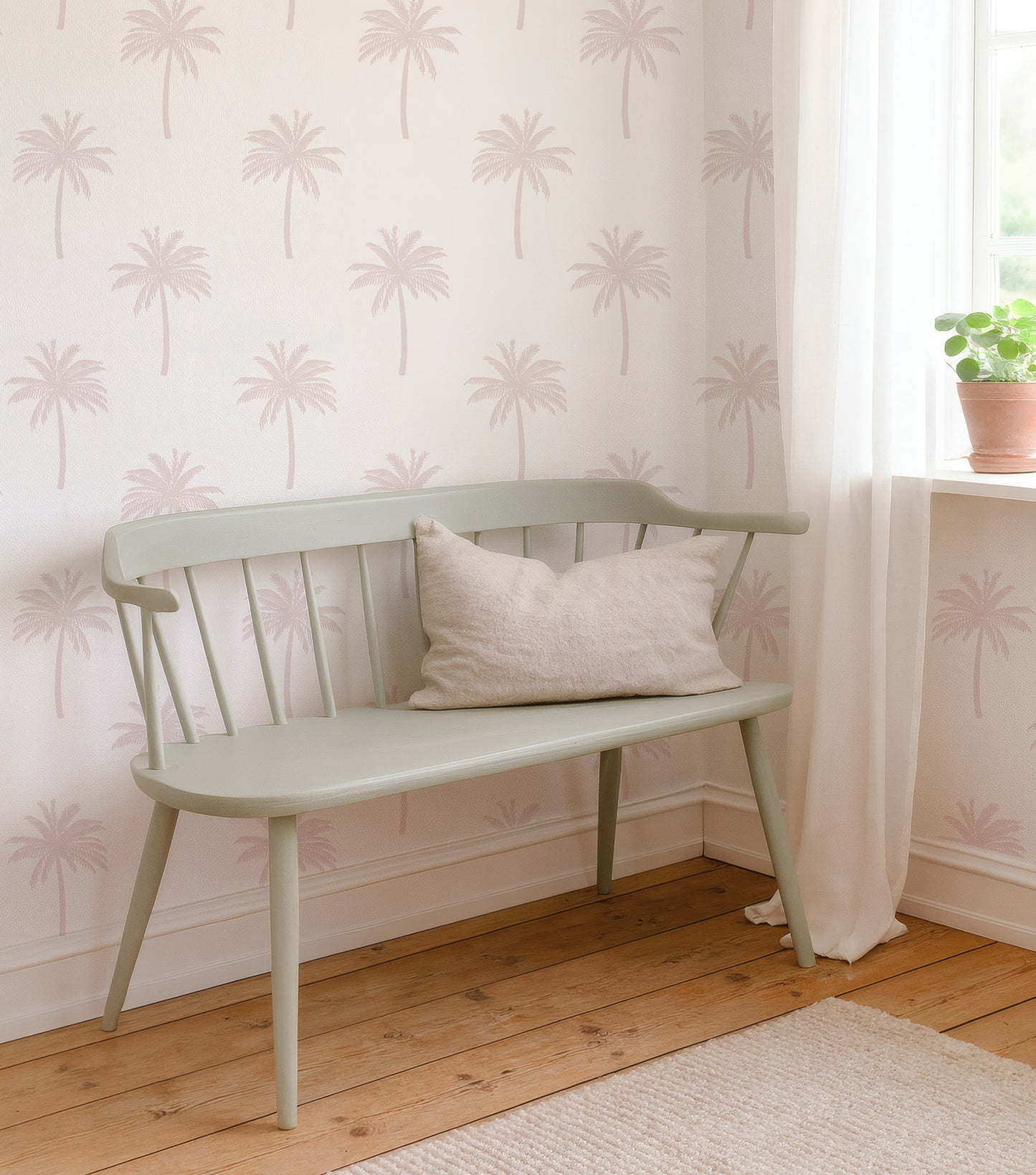 Pink Coastal Palms