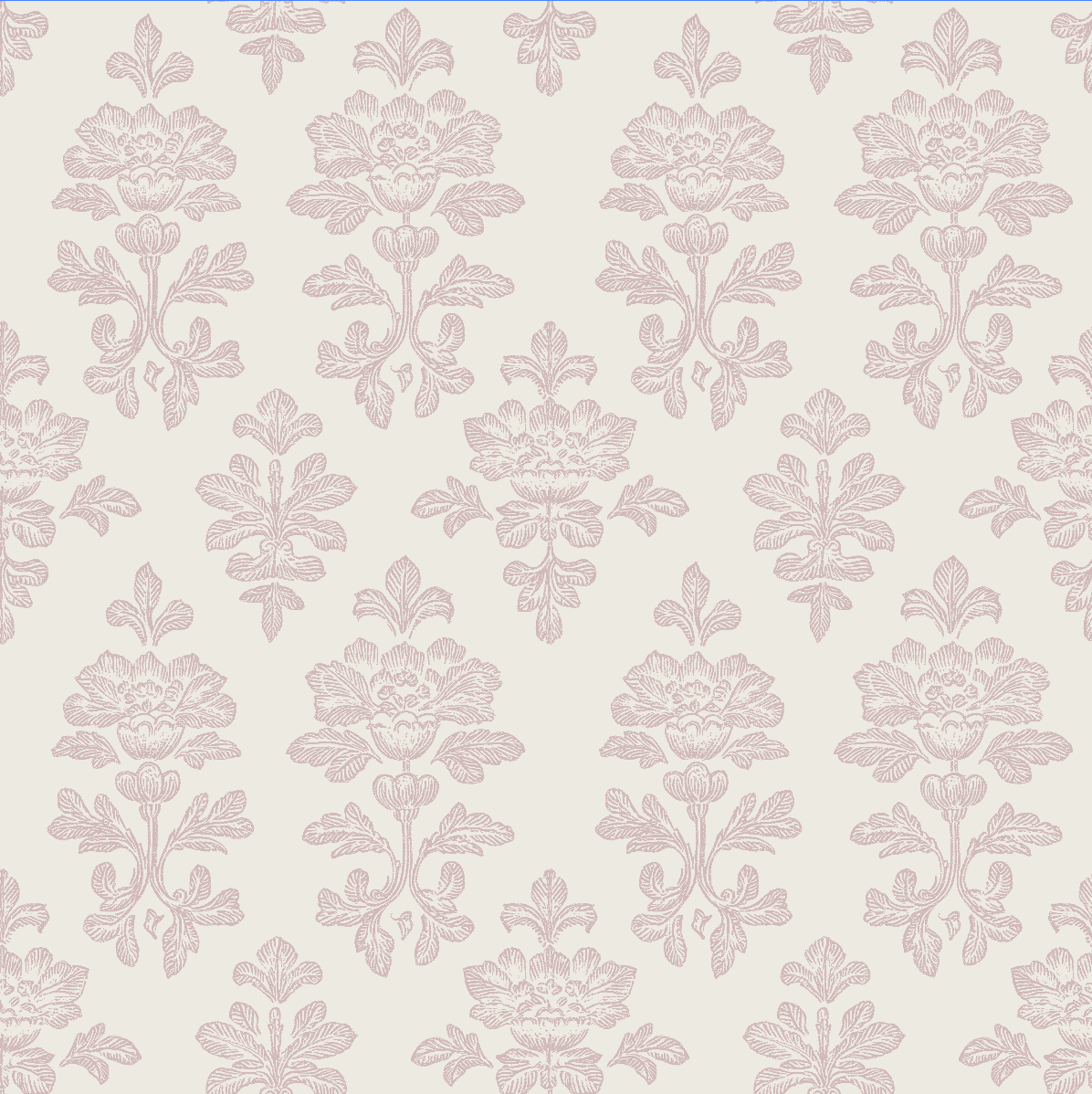Pink Flower and Botanical Peel and Stick Wallpaper