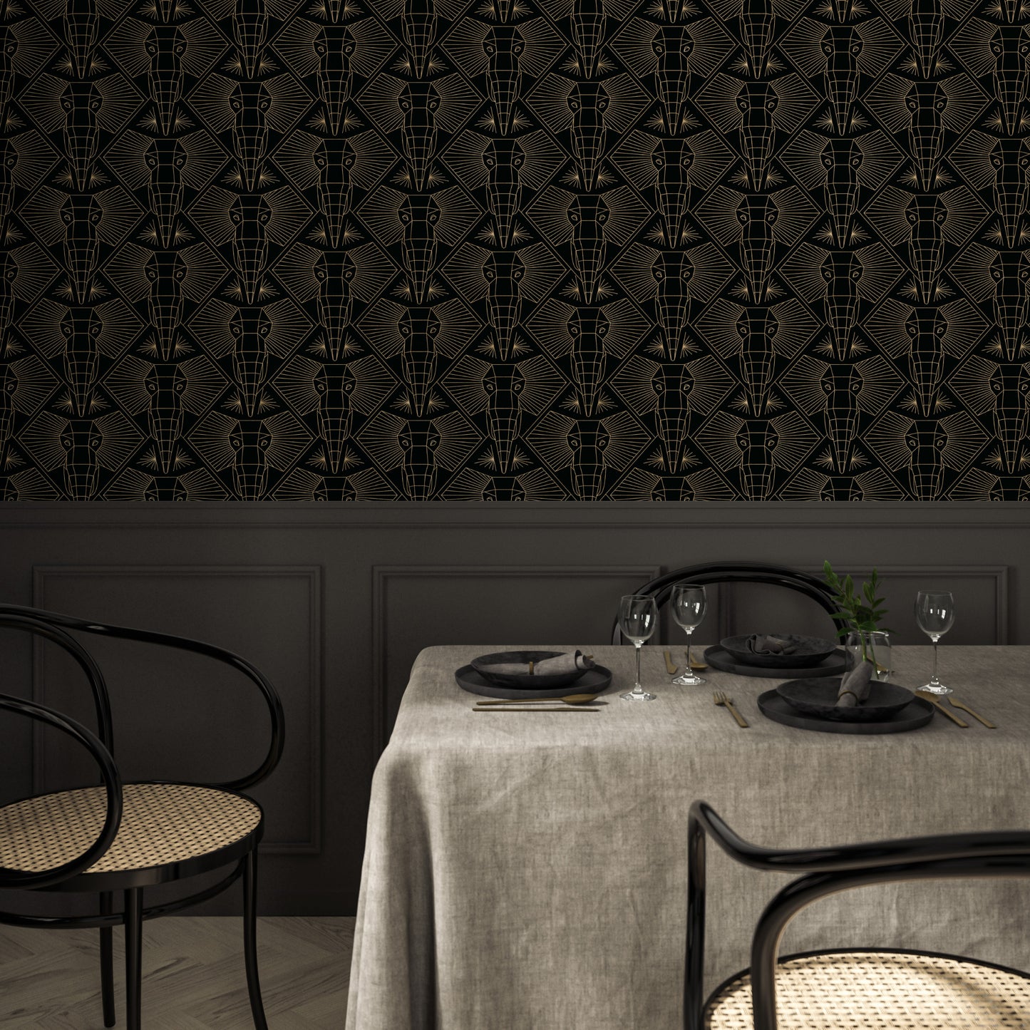 Deco Elephant Elegance