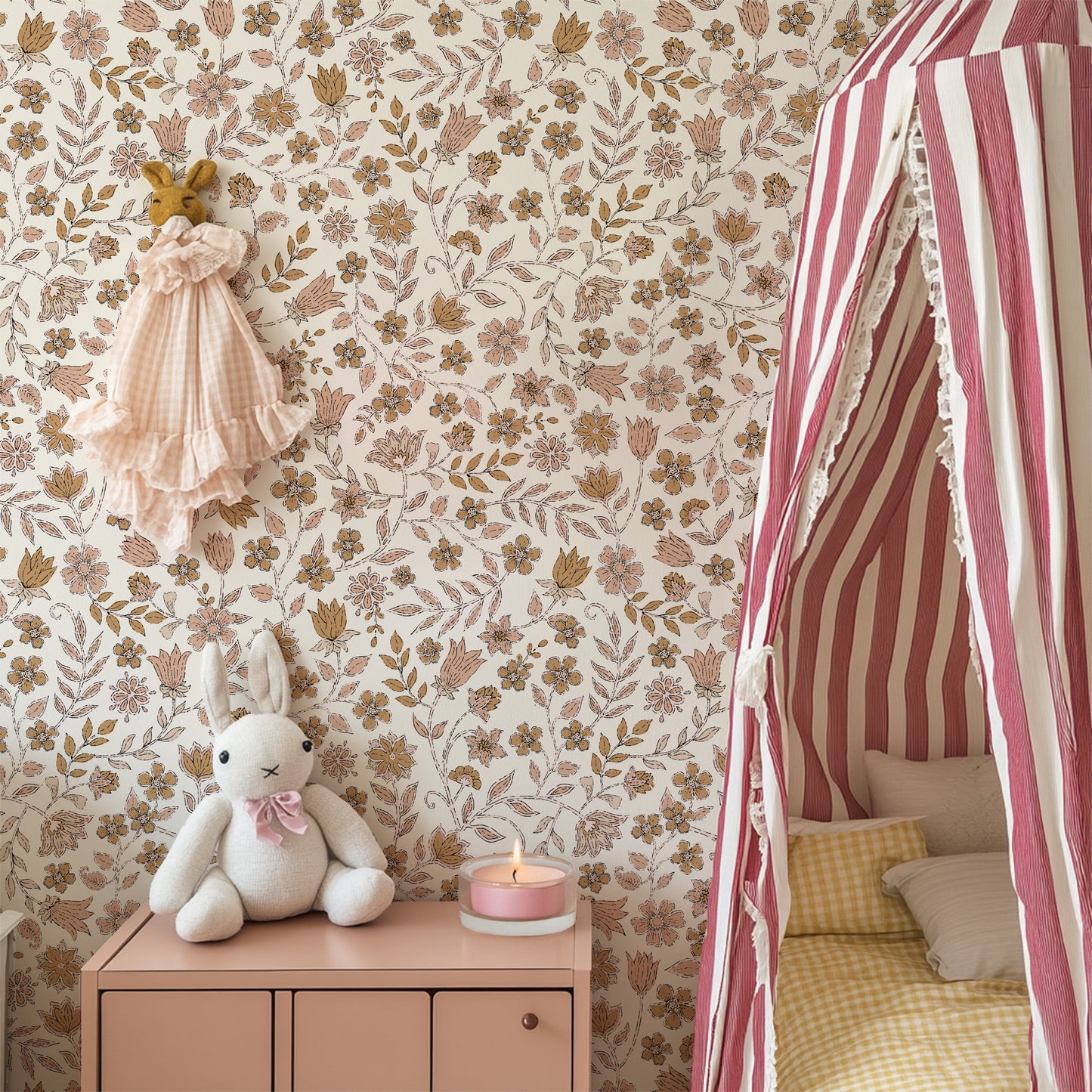 boho nursery wallpaper RollsRolla