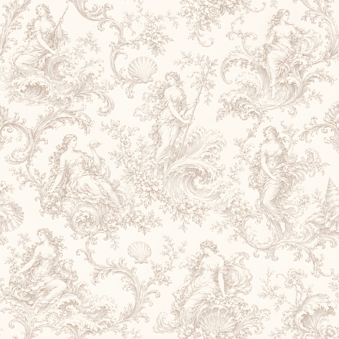 Sea Goddess Toile