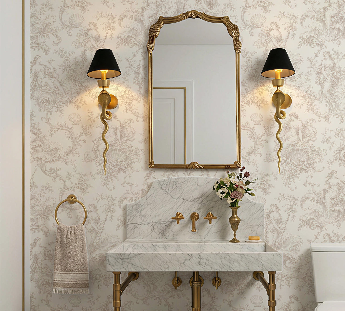 Sea Goddess Toile