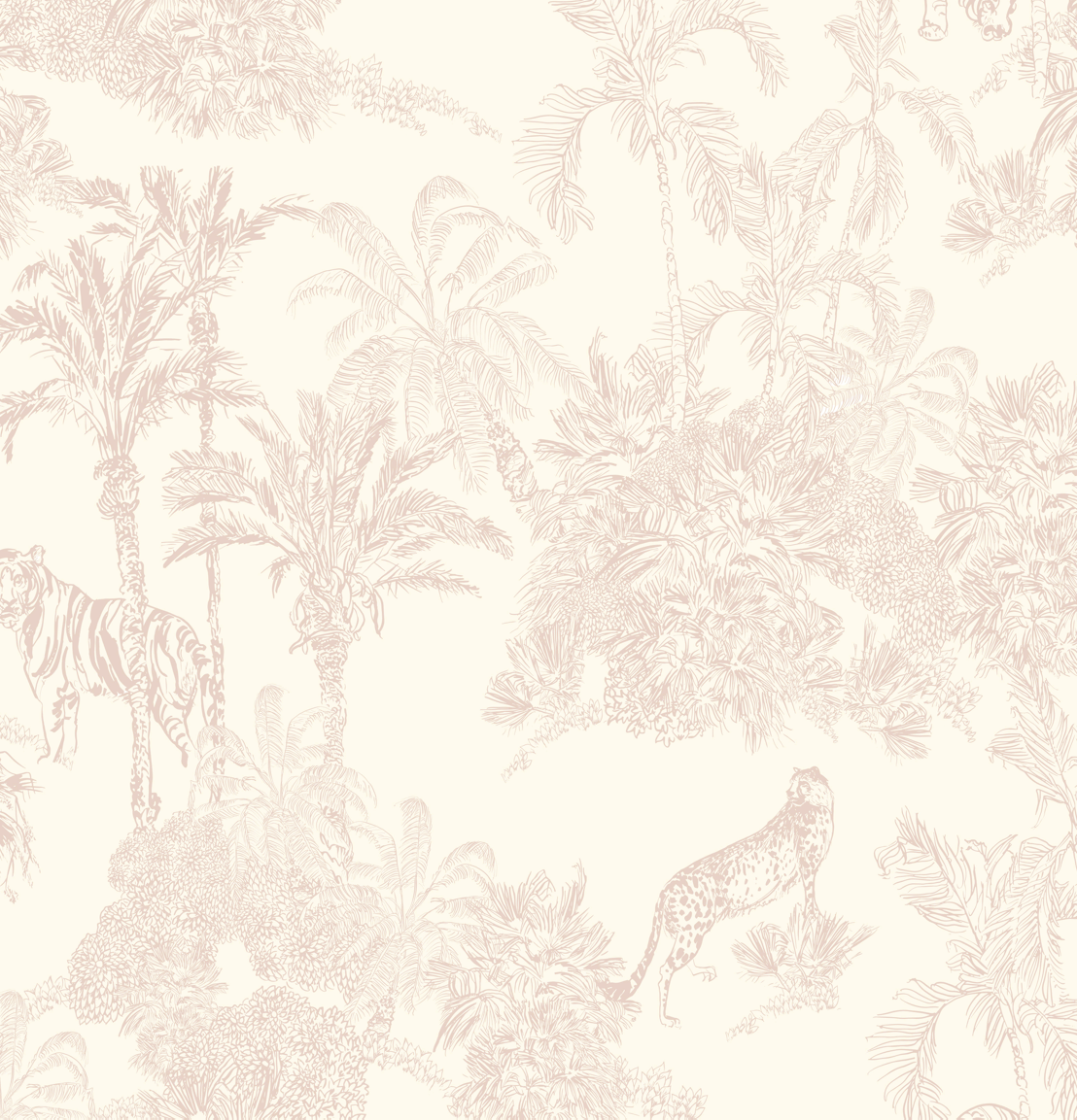 beige toile wallpaper US Canada RollsRolla French country wallpaper