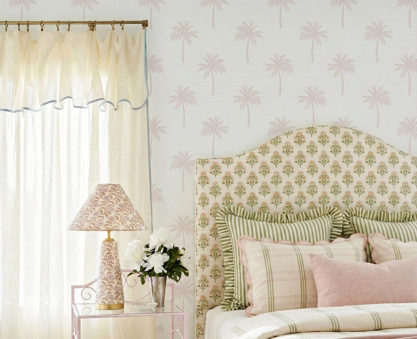Pink Coastal Palms