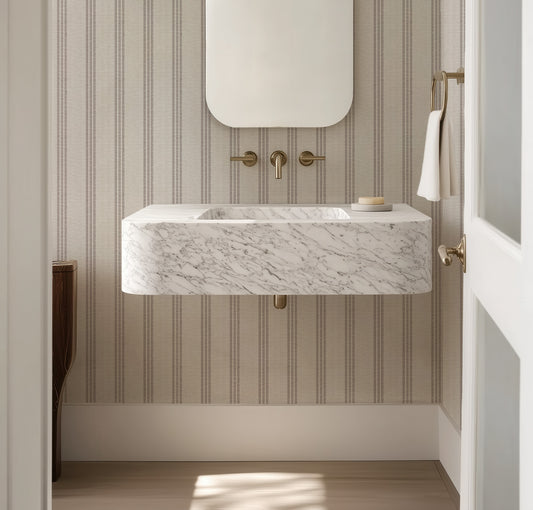 thin gray stripe wallpaper