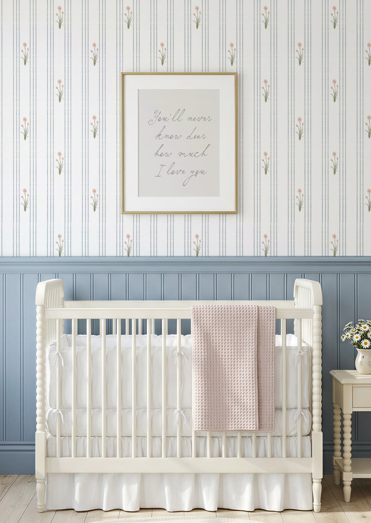 Posy & Pinstripe
