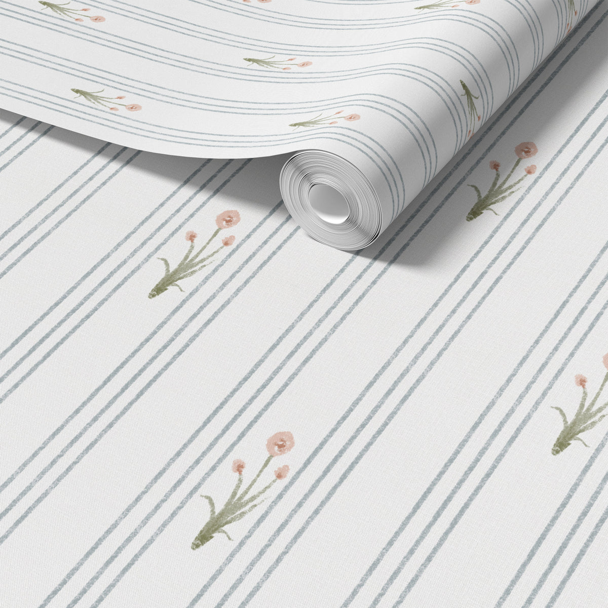Posy & Pinstripe